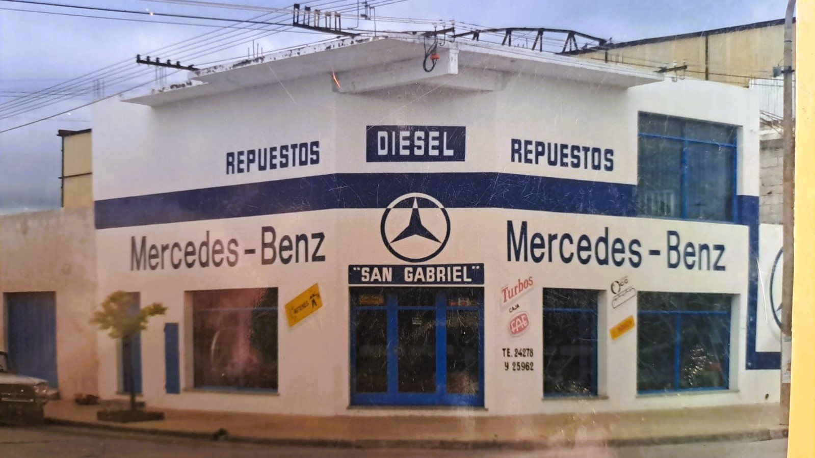 Frente del negocio